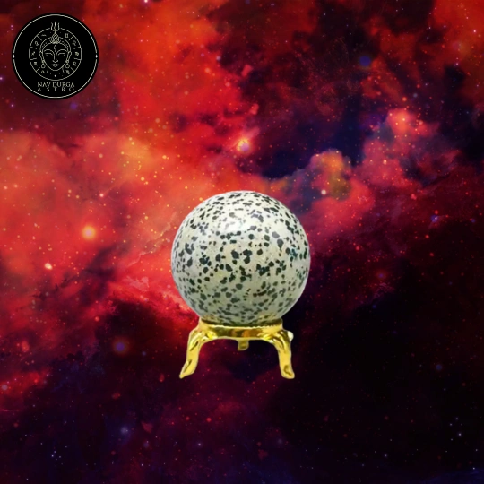 Dalmatian Jasper Crystal Ball - To Protect From Negative Energy